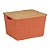 Caixa Org. com Tampa de Bambu 18L 35x30x22cm OIKOS LAV01836 - Imagem 1