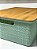 Caixa Org. com Tampa de Bambu 12L 35x30x14cm OIKOS LAV01835 - Imagem 7