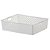 Cesto Organizador Quadratta Branco 34x27x9 – Paramount 889 - Imagem 2