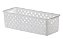 Cesto Organizador Quadratta Branco 27x11x8 – Paramount 892 - Imagem 1