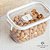 Pote Hermético Slim Multiuso Branco 630ml - Paramount 1767 - Imagem 2