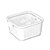 Pote Hermético Slim Multiuso Branco 1.360ml - Paramount 1775 - Imagem 2