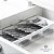 Org. de Talheres Clear Branco 37,5x15x5,6cm - OU OGC1000 - Imagem 2