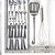 Org. Talheres e Utensílios Clear Branco 37x30x5cm OU OGC2000 - Imagem 5