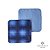 Jogo Americano Jeans com Bolinhas Matelassado 35x35 Organize-it 13275 - Imagem 1