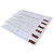 Kit 6 Pçs Tira Vinco para Cabides Branco/Preto 9x35  - 2236K - Imagem 2