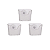 Kit 3 - Org. Diamond Cristal Escorredor com Ventosa - Paramount 1250K - Imagem 1