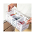 Organizador com Cesto Triplo 5L 15 x 30 x 13cm - Natural - Imagem 2
