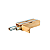 Organizador de Rolos para Gavetas 15 x 33,5 x 6,5cm - Bambu - Imagem 2