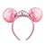 Tiara Princesa Minnie Rosa Royale - Imagem 1