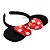 Tiara Minnie Clássica – Laço Vermelho - Imagem 3