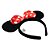 Tiara Minnie Clássica – Laço Vermelho - Imagem 2