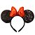 Tiara Minnie Glam Vermelho - Imagem 1