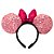 Tiara Minnie Rosa & Fúcsia - Imagem 2