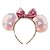 Tiara Minnie Sweet Hearts Rosa - Imagem 2