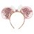 Tiara Minnie Rosê & Branco Brilhante - Imagem 2