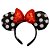 Tiara Minnie Poá Clássica Glam - Imagem 1