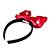 Tiara Minnie Laço Vermelho Metalizado - Imagem 4