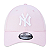 Boné 9FORTY Snapback MLB New York Yankees Aba Curva Rosa - Imagem 2