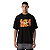 T-SHIRT OVERSIZED THESAINT AQUABRUSH BLACK - Imagem 1
