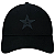 Boné 9TWENTY NFL Dallas Cowboys Back to Black - Imagem 3