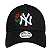 BONE WMNS ROSE 9FORTY NEYYAN BLK - Imagem 2