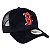Boné 9FORTY Aba Curva MLB Boston Red Sox A-Frame Trucker Corduroy - Imagem 3