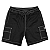 SHORT JOHN ROGER CARGO HYPS JR/PRETO - Imagem 1