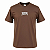 CAMISETA BASIC LIGHT GOTHIC/MARROM - Imagem 1