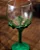 TAÇA DE VIDRO VERDE ESMERALDA POMBAGIRA CIGANA - 1009 - Imagem 2