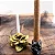 KIT DE OFERTADOR ROSA DOURADO/ PRETO E CAVEIRA PARA CHARUTO - 1012 - Imagem 1