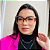 Armação para óculos de grau transparente com estampa Samira - Imagem 1