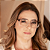 Armação para Óculos de Grau 3 em 1 Translucido Vanessa - Imagem 3