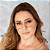 Armação para óculos de grau  metal com nude com dourado Laura - Imagem 3