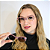 Óculos Clipon Luna transparente com rose 2 em 1 – Ideal para Rosto Redondo e Multifocal - Imagem 1