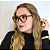 Kit Perfeito – Clipon Diva marrom estampado + Cordão + Limpa lentes – por R$199,00 - Imagem 2