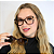Kit Perfeito – Clipon Luna marrom tartaruga + Cordão + Limpa lentes – por R$199,00 - Imagem 1