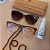 Kit Verão 🌴 - Clipon Aurora marrom translucido + Cordão + Limpa lentes – por R$199,00 - Imagem 4