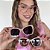 Clip-on 3 em 1 Duna rose translúcido – Armação para Grau Plus Size - Imagem 1