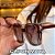 Óculos Clipon Maya marrom translucido 2 em 1 – Ideal para Rosto Redondo e Multifocal - Imagem 3