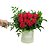 Flower Box Rosas Vermelhas P - Imagem 2