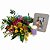 *Kit Porta-Retrato M com Flores e Vela Aromática - Imagem 3