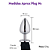 PLUG ANAL DE AÇO COM CAUDA - DIVERSOS - Imagem 2