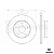 Par Disco Freio Dianteiro EBC Brakes RK7442 Jeep Wrangler Chrysler Dodge Town Country - Imagem 3
