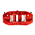 Kit Big Brake APR 370x34mm 6 Pistões Vermelho Audi VW MQB A3 S3 TT Golf GTI Jetta GLI Tiguan - Imagem 4