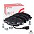 Jogo Pastilha Freio Dianteiro Performance XTRA Brembo P85126X Golf GTI Jetta GLI Audi A3 TT - Imagem 1