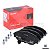 Jogo Pastilha Freio Dianteiro Performance XTRA Brembo P85144X Jetta GLI 2023+ Tiguan Audi S3 - Imagem 1
