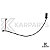 Sensor Desgaste Pastilha Dianteira Audi RS6 RSQ8 RS7 Lamborghini Urus 4M0615121B - Imagem 1