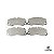 Jogo Pastilha Freio Dianteiro p/ Discos Carbono Pagid Racing RSC1 S4927 Porsche GT3RS GT4RS 911 Turbo S GT2 GT3 GT4 - Imagem 2