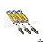 Jogo Velas de Ignição Iridium Power Denso Grau 8 Audi VW EA211 1.0 TSI Up Polo Nivus TCross 5309 IXU24 - Imagem 1